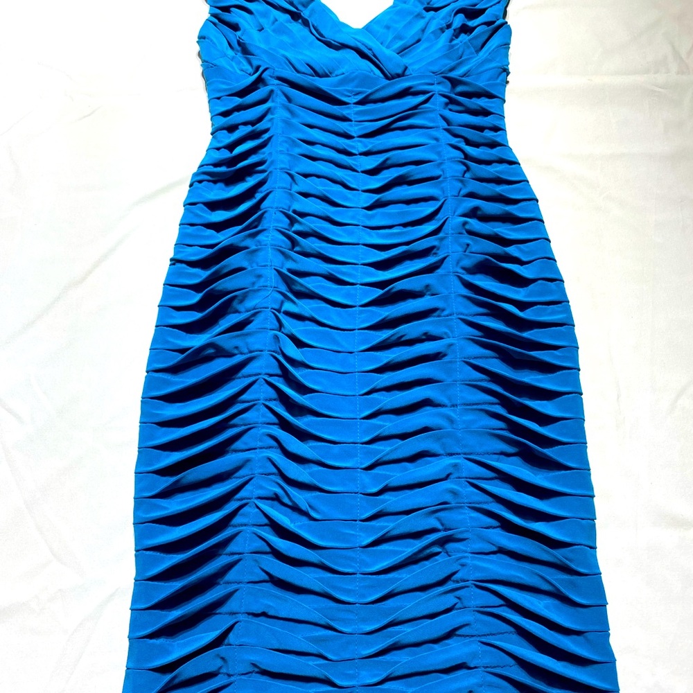 Adrianna Papell Boutique Blue Cocktail Dress